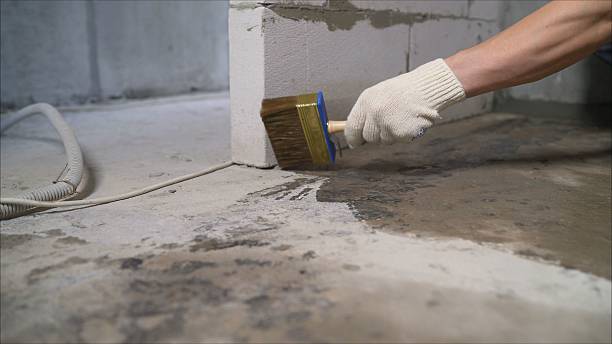 SJ Waterproofing Pros Waterproofing coverage map for Fayetteville, AL and surrounding area